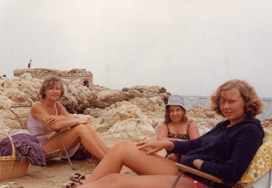 Mit Viola am Raco de Salou