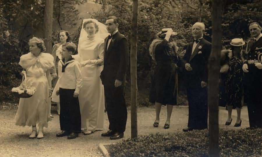 Hochzeit von Alf und Maita, 21.05.1951