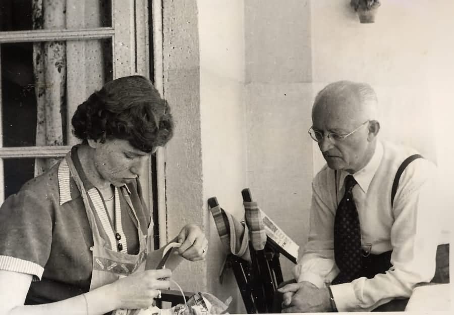 Opi Stursberg mit Maita